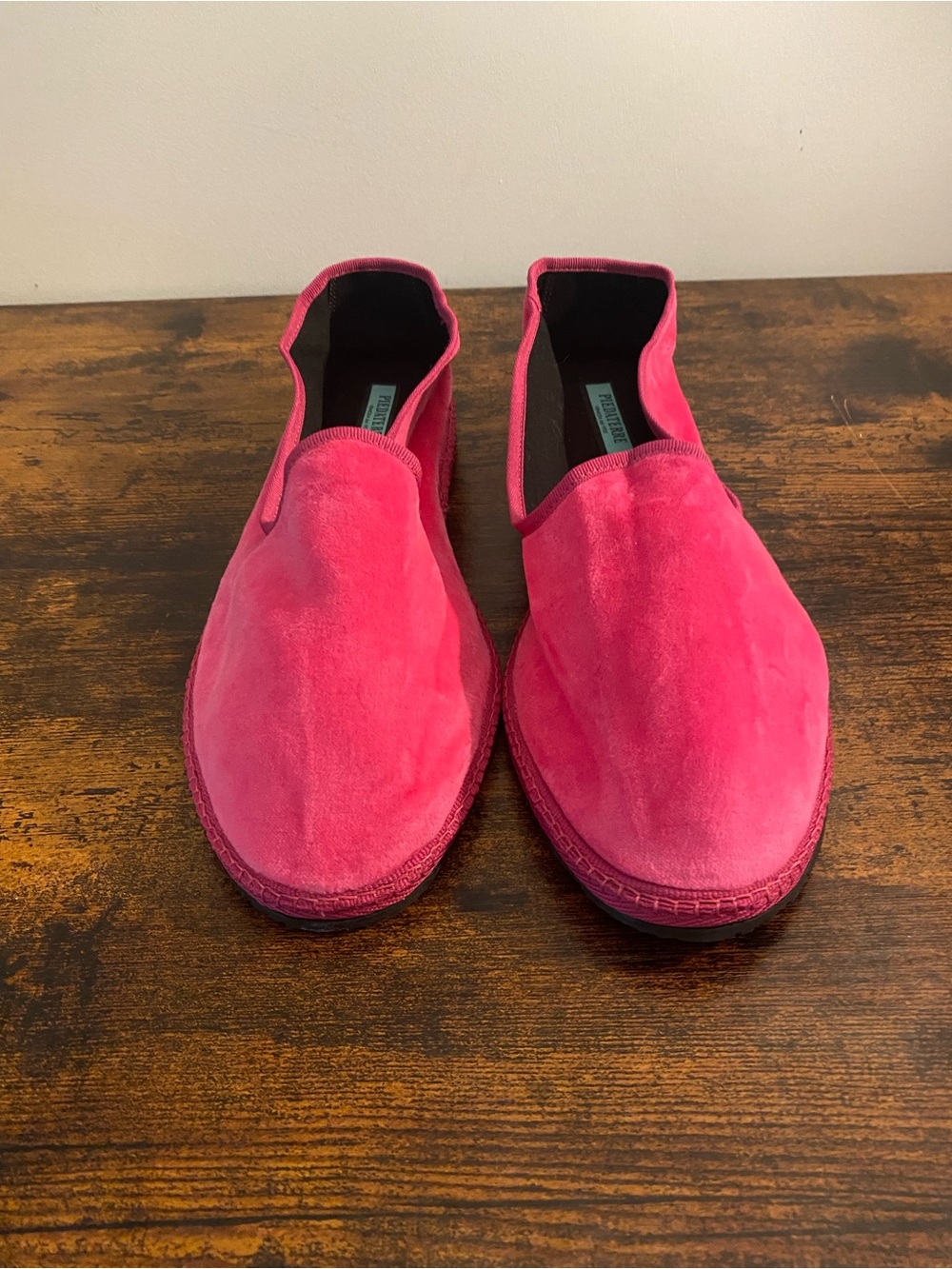 Piedaterre Venezia Wilde Velvet Italian Loafers/Slippers